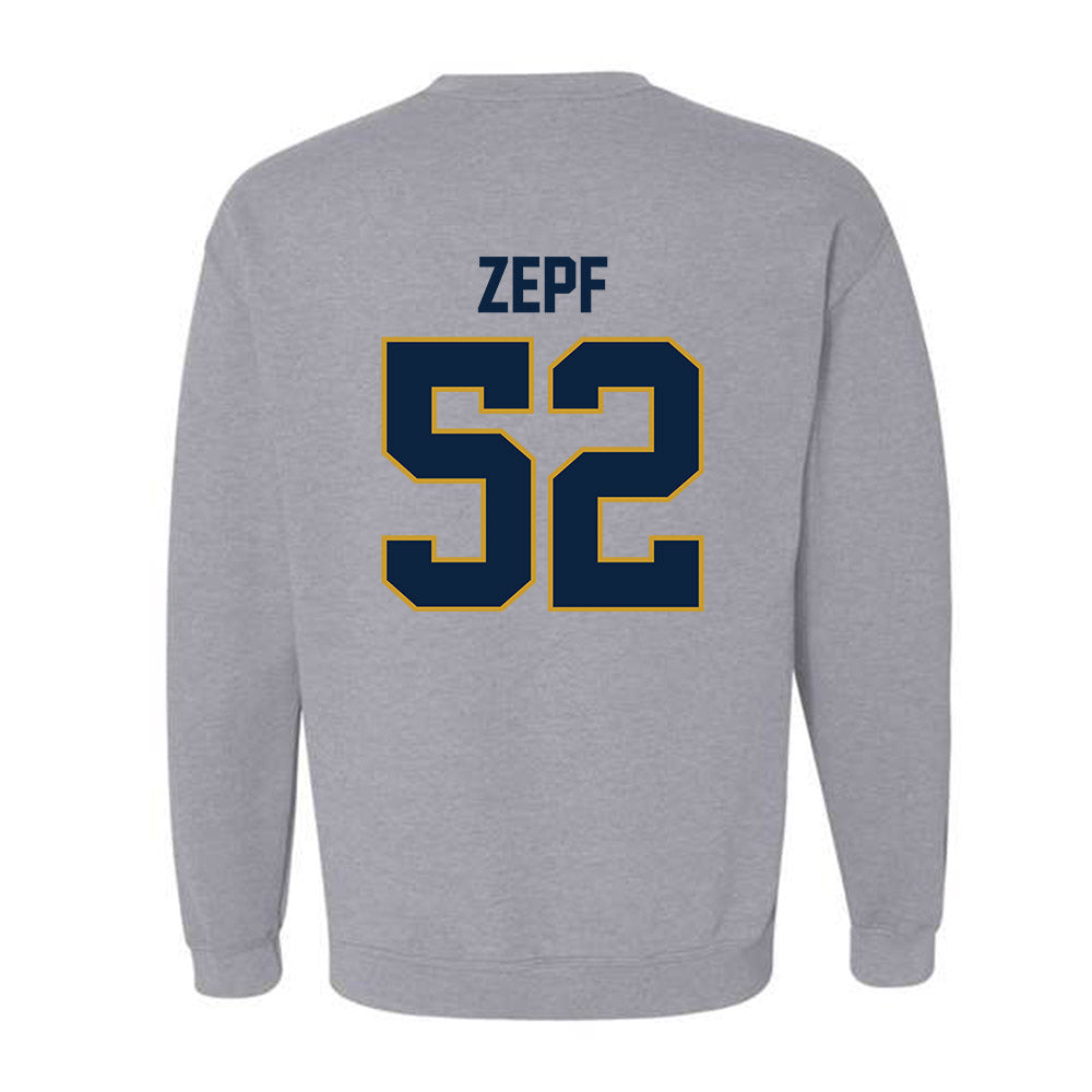 Notre Dame - NCAA Men's Lacrosse : Alex Zepf - Classic Shersey Crewneck Sweatshirt-1