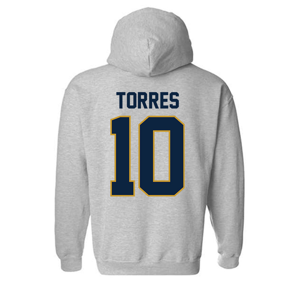 Notre Dame - NCAA Softball : Jillian Torres - Classic Shersey Hooded Sweatshirt-3