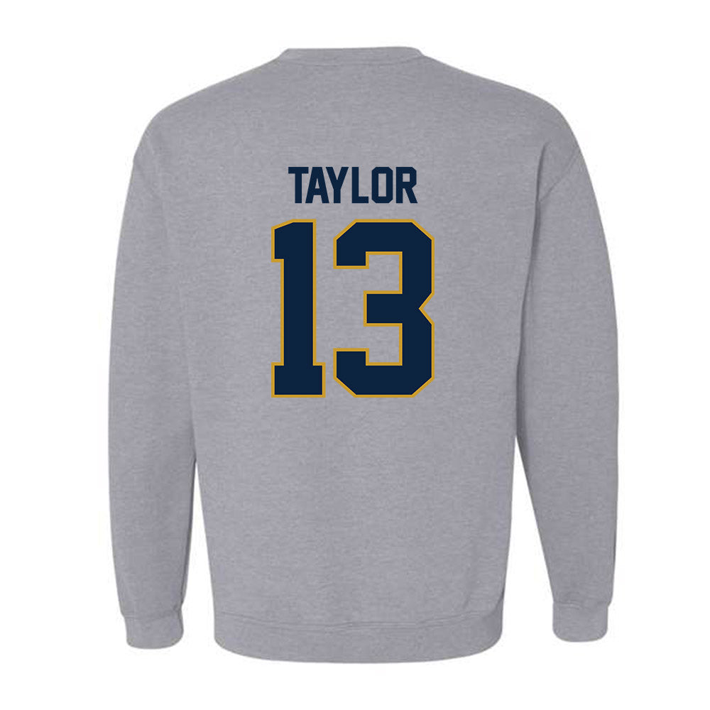 Notre Dame - NCAA Men's Lacrosse : Jake Taylor - Classic Shersey Crewneck Sweatshirt-1