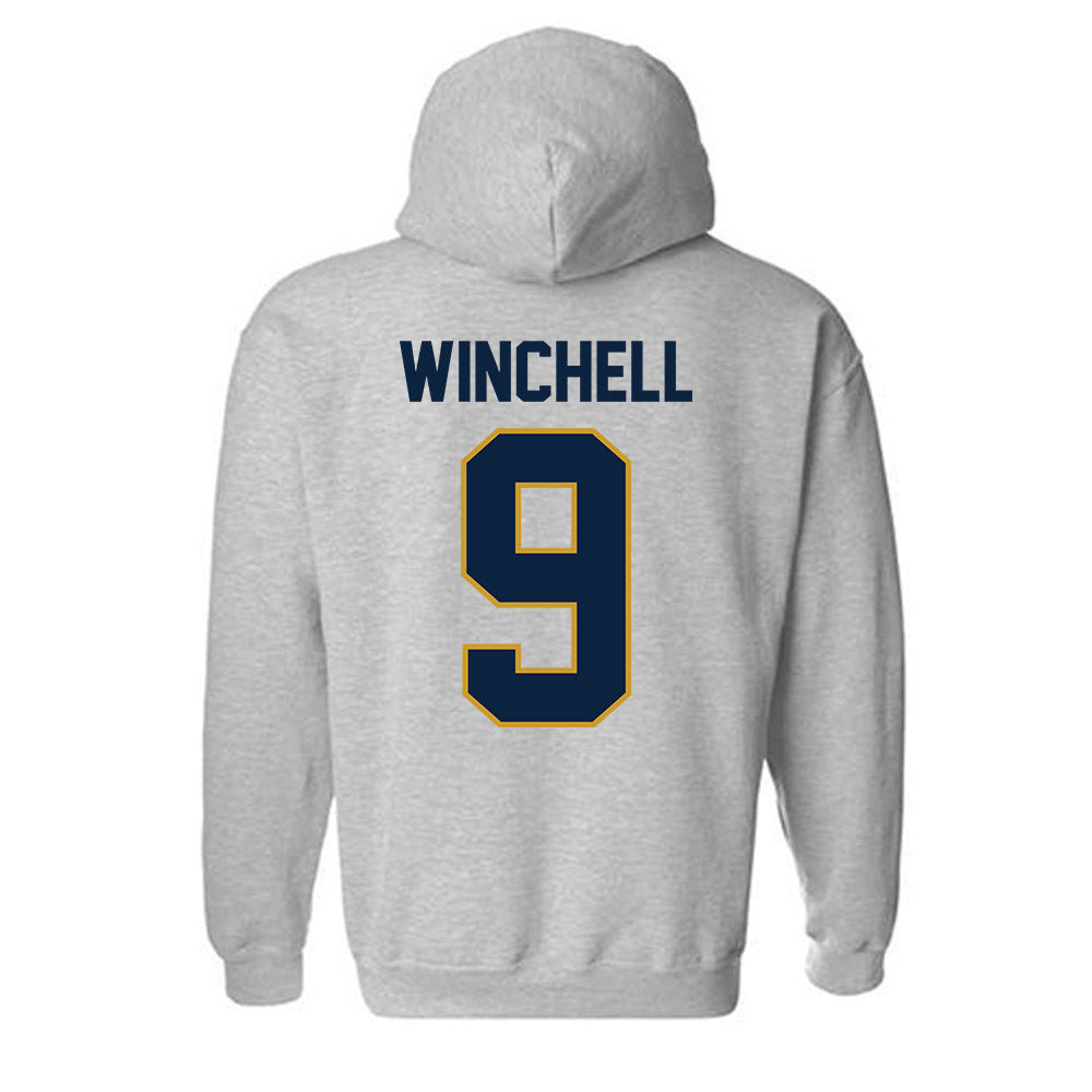 Notre Dame - NCAA Softball : Mickey Winchell - Classic Shersey Hooded Sweatshirt-3