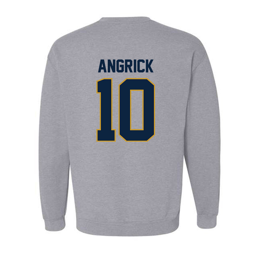 Notre Dame - NCAA Men's Lacrosse : Will Angrick - Classic Shersey Crewneck Sweatshirt-1