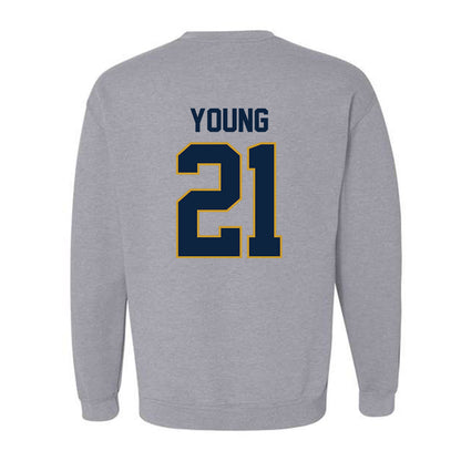 Notre Dame - NCAA Football : Kedren Young - Classic Shersey Crewneck Sweatshirt-1
