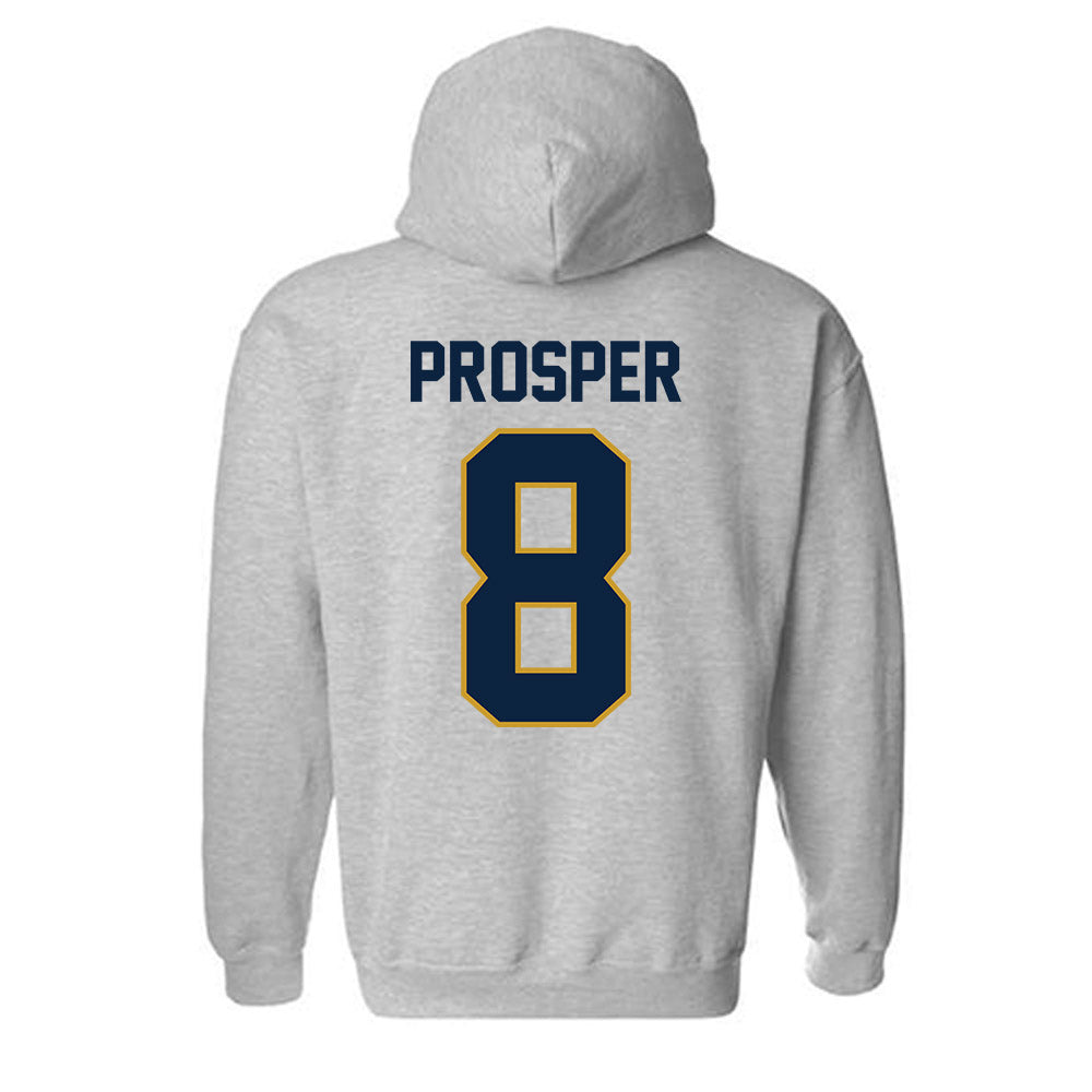 Notre Dame - NCAA Women's Basketball : Cassandre Prosper - Classic Shersey Hooded Sweatshirt-2