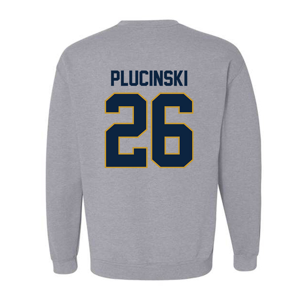 Notre Dame - NCAA Men's Ice Hockey : Zach Plucinski - Classic Shersey Crewneck Sweatshirt