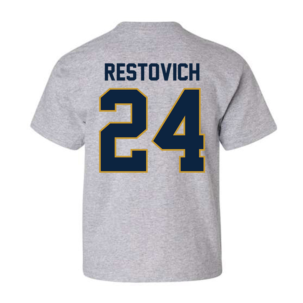 Notre Dame - NCAA Women's Soccer : Grace Restovich - Classic Shersey Youth T-Shirt