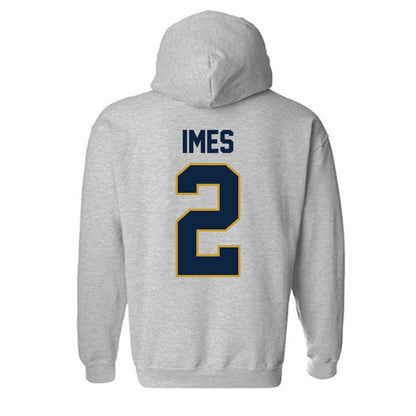 Notre Dame - NCAA Men's Basketball : Logan Imes - Classic Shersey Hooded Sweatshirt-3