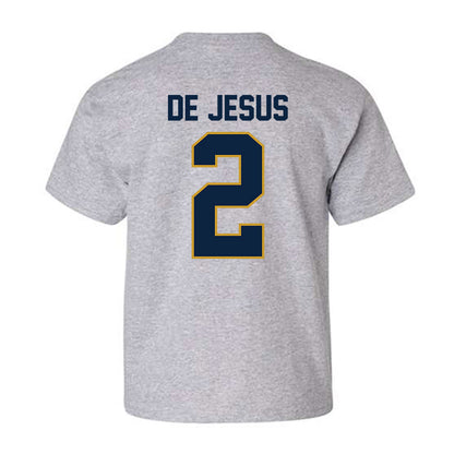 Notre Dame - NCAA Women's Basketball : Vanessa de Jesus - Classic Shersey Youth T-Shirt-1