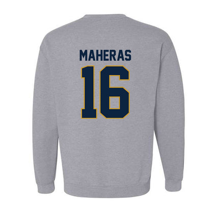 Notre Dame - NCAA Men's Lacrosse : Will Maheras - Classic Shersey Crewneck Sweatshirt-1