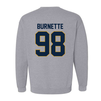 Notre Dame - NCAA Football : Noah Burnette - Classic Shersey Crewneck Sweatshirt-1