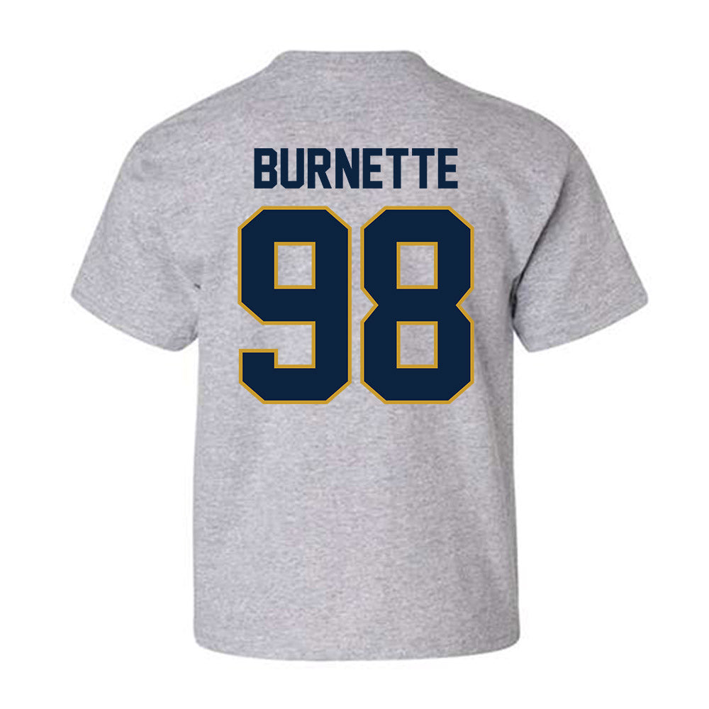 Notre Dame - NCAA Football : Noah Burnette - Classic Shersey Youth T-Shirt-1