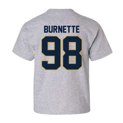 Notre Dame - NCAA Football : Noah Burnette - Classic Shersey Youth T-Shirt-1