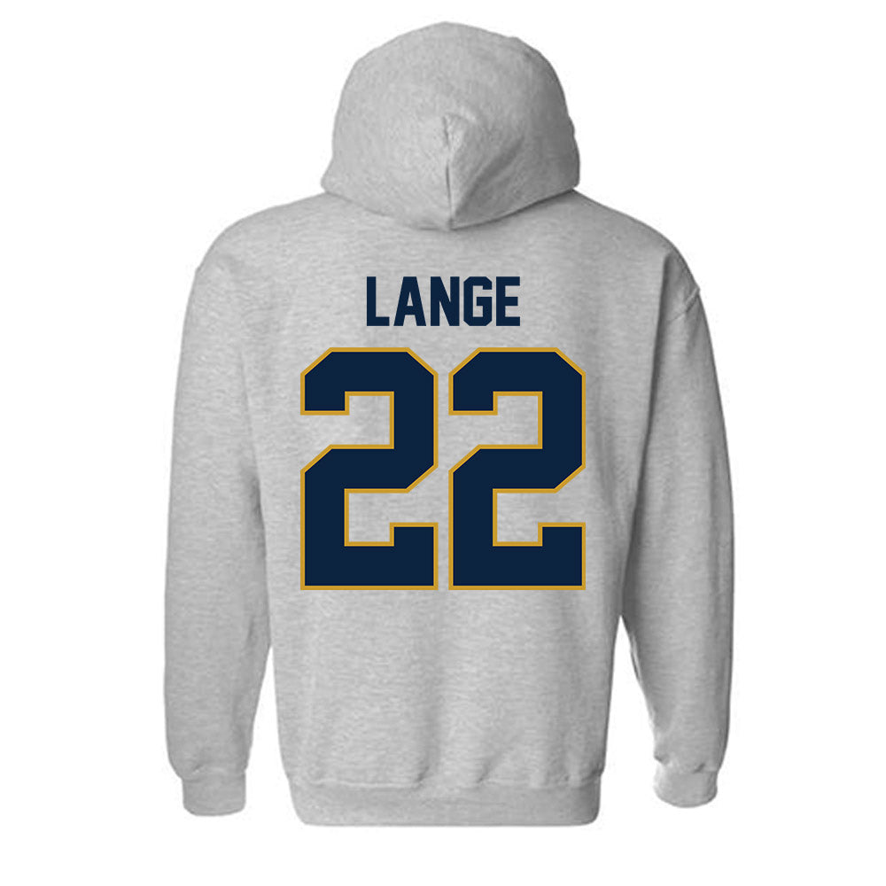 Notre Dame - NCAA Women's Volleyball : Ava Lange - Classic Shersey Hooded Sweatshirt-3