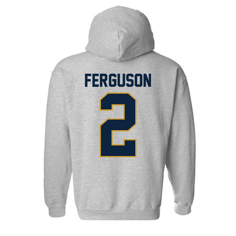 Notre Dame - NCAA Men's Soccer : Mitch Ferguson - Classic Shersey Hooded Sweatshirt-2