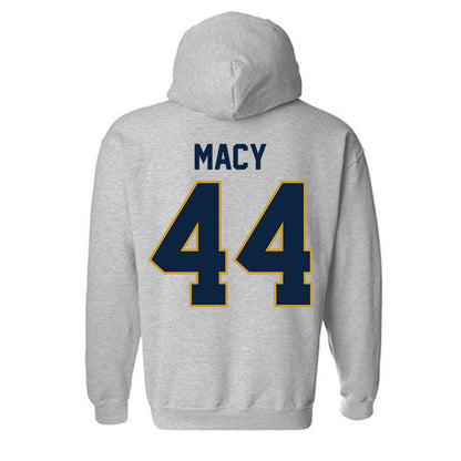 Notre Dame - NCAA Women's Basketball : Leah Macy - Classic Shersey Hooded Sweatshirt-3