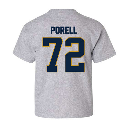 Notre Dame - NCAA Men's Lacrosse : Thomas Porell - Classic Shersey Youth T-Shirt-1