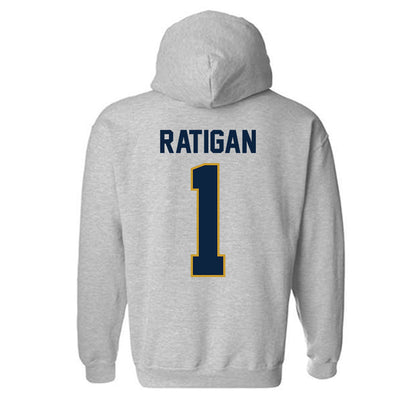 Notre Dame - NCAA Women's Basketball : Kelly Ratigan - Classic Shersey Hooded Sweatshirt-3