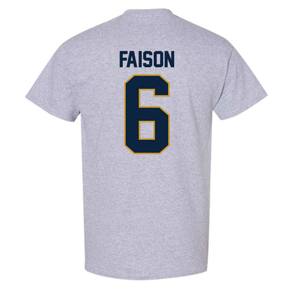 Notre Dame - NCAA Football : Jordan Faison - Classic Shersey T-Shirt-1
