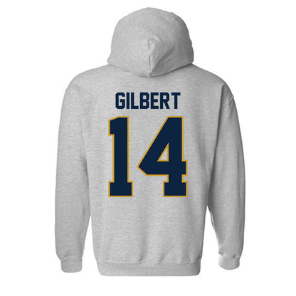 Notre Dame - NCAA Football : Micah Gilbert - Classic Shersey Hooded Sweatshirt-2