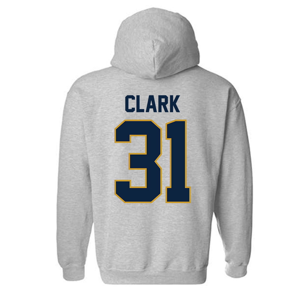 Notre Dame - NCAA Baseball : Evan Clark - Classic Shersey Hooded Sweatshirt-2