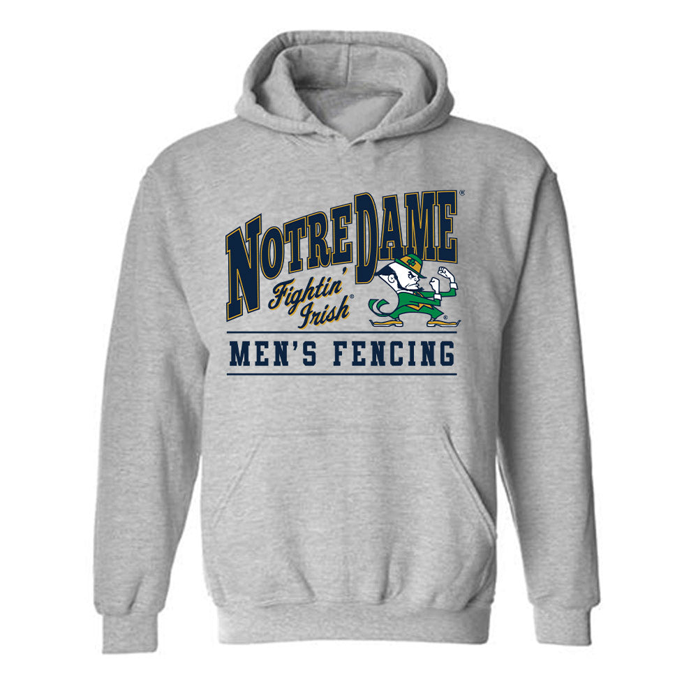 Notre Dame - NCAA Men's Fencing : Dylan Hooshi - Classic Shersey Hooded Sweatshirt