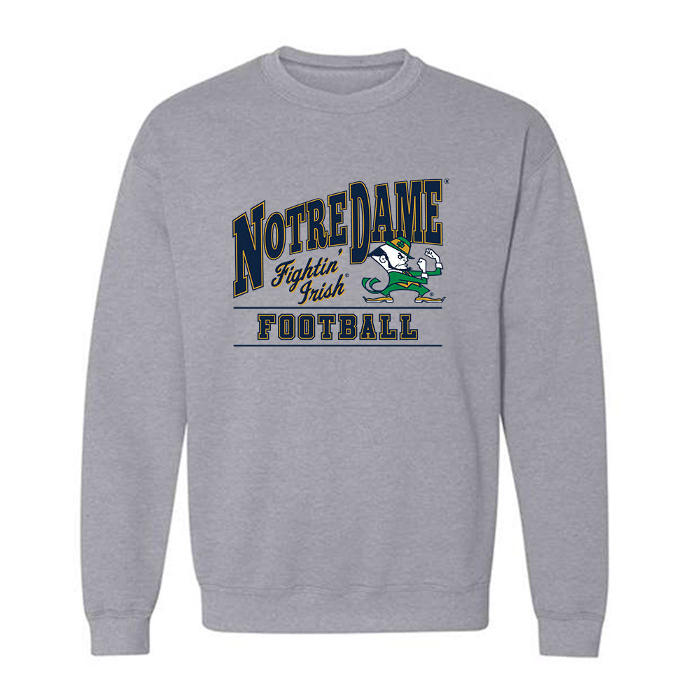 Notre Dame - NCAA Football : Bodie Kahoun - Classic Shersey Crewneck Sweatshirt-0