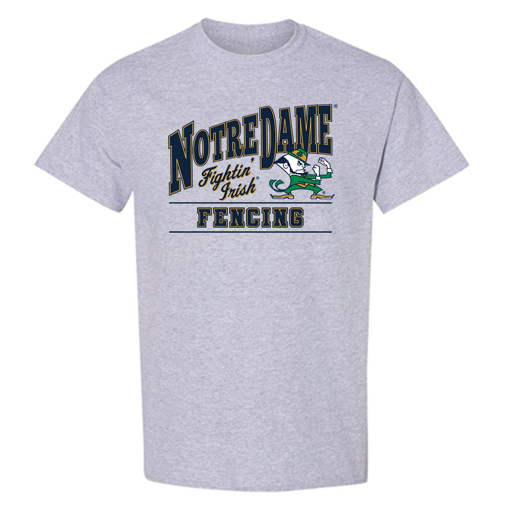 Notre Dame - NCAA Men's Fencing : James Sennewald - Classic Shersey T-Shirt