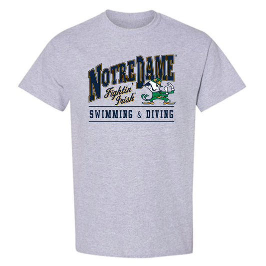 Notre Dame - NCAA Men's Swimming & Diving : Jackson Armour - Classic Shersey T-Shirt-0
