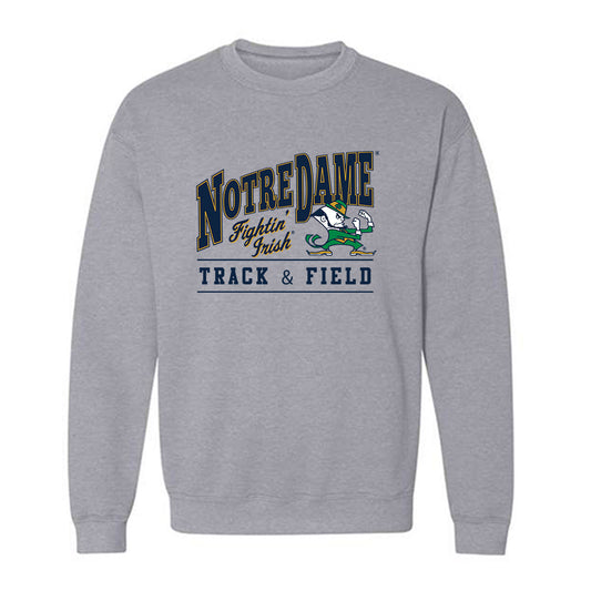 Notre Dame - NCAA Men's Track & Field : Talon Beichler - Classic Shersey Crewneck Sweatshirt-0
