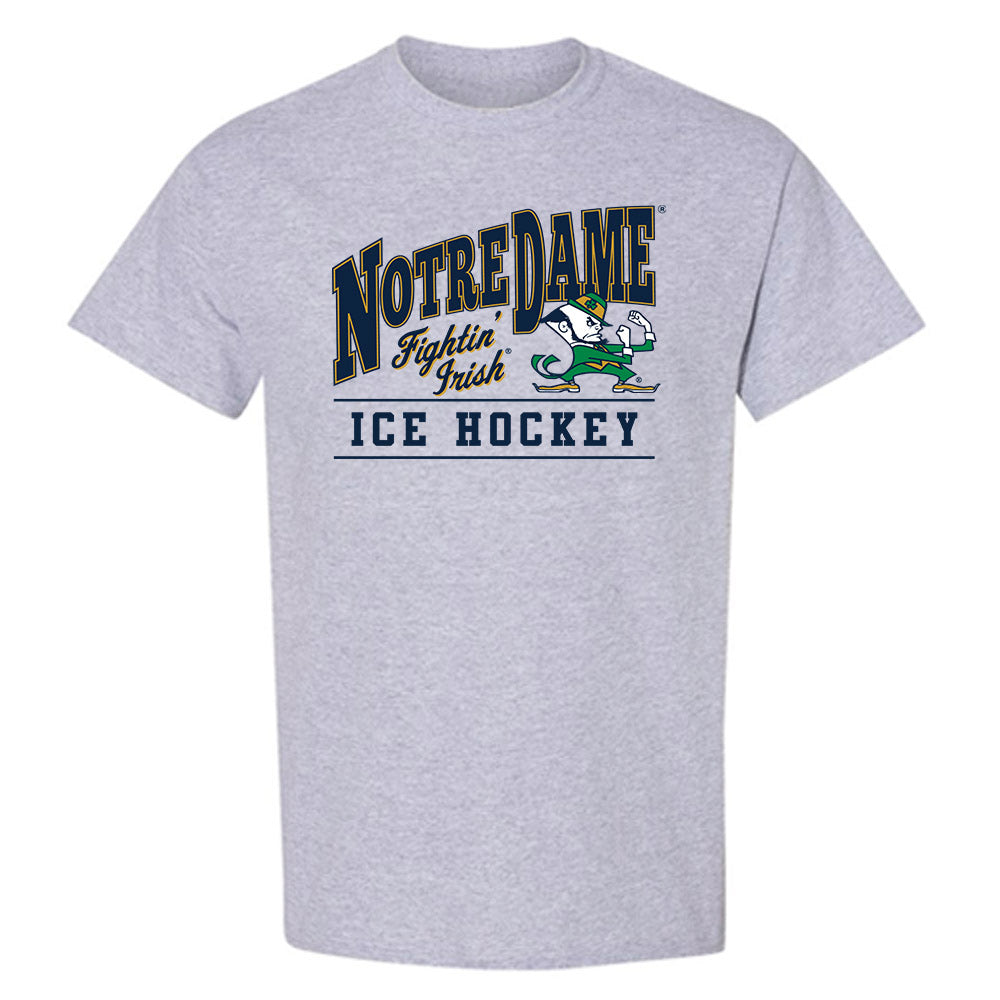 Notre Dame - NCAA Men's Ice Hockey : Maddox Fleming - Classic Shersey T-Shirt-0