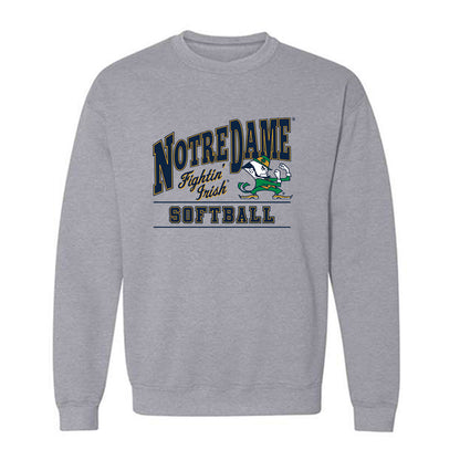 Notre Dame - NCAA Softball : Brianne Weiss - Classic Shersey Crewneck Sweatshirt-0