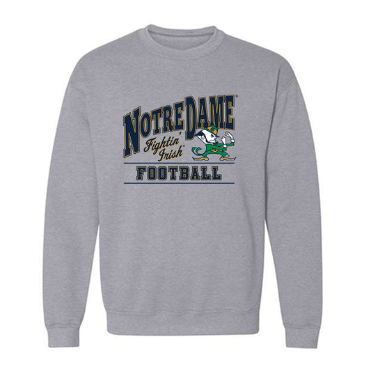 Notre Dame - NCAA Football : Sullivan Absher - Classic Shersey Crewneck Sweatshirt-0