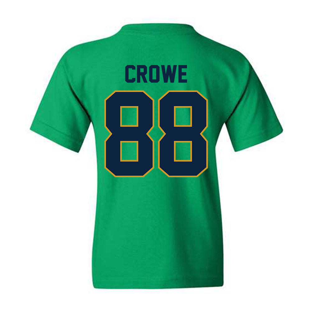 Notre Dame - NCAA Men's Lacrosse : Luke Crowe - Classic Shersey Youth T-Shirt