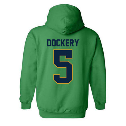 Notre Dame - NCAA Women's Volleyball : Cailey Dockery - Classic Shersey Hooded Sweatshirt-1