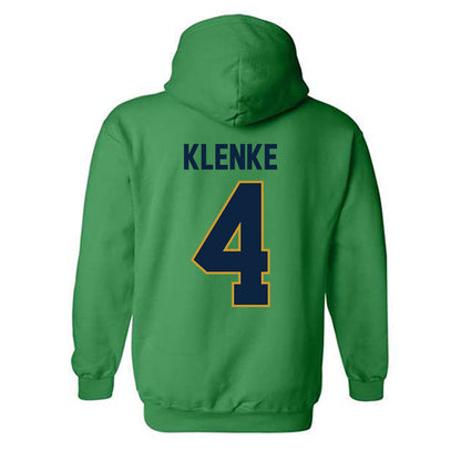 Notre Dame - NCAA Women's Soccer : Leah Klenke - Classic Shersey Hooded Sweatshirt