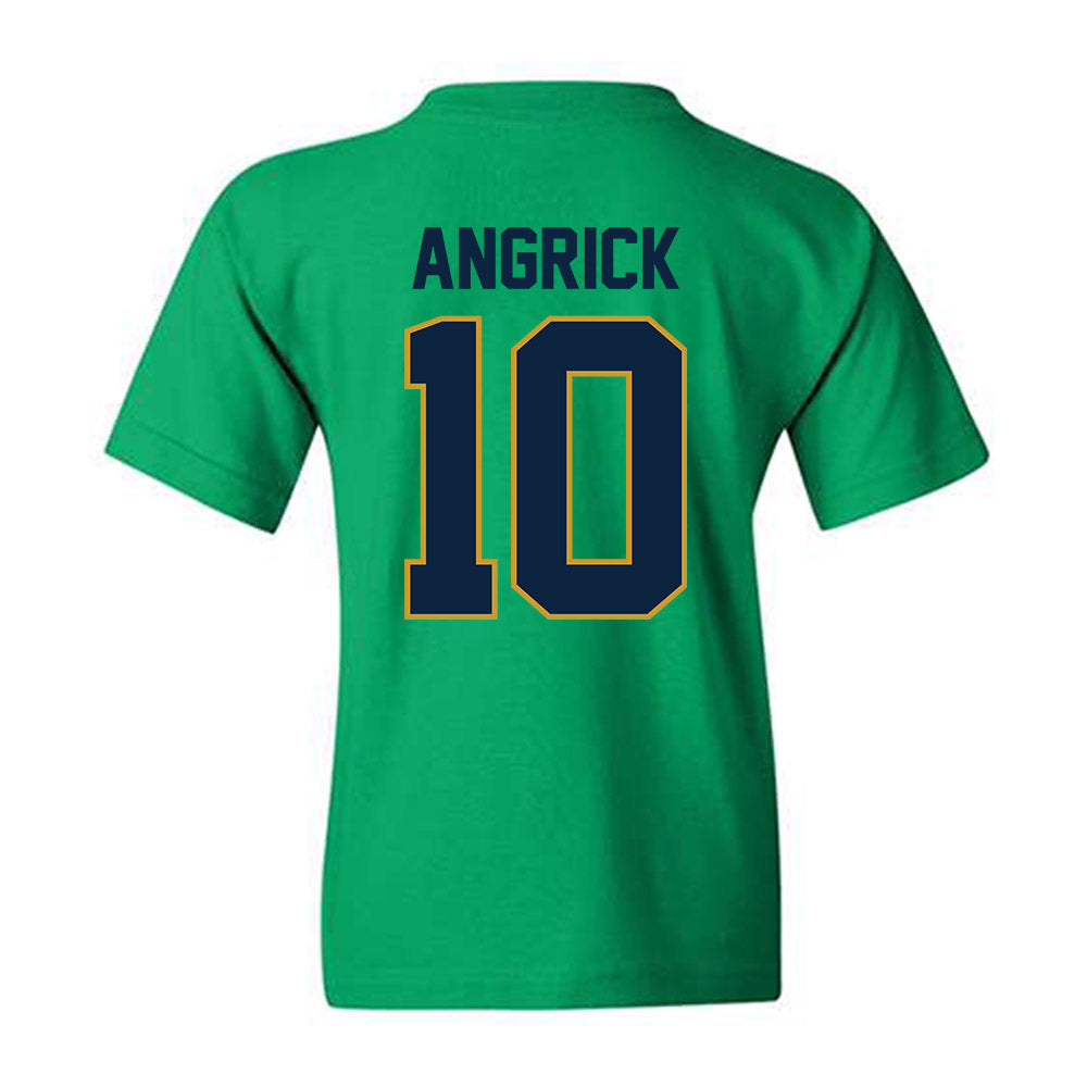 Notre Dame - NCAA Men's Lacrosse : Will Angrick - Classic Shersey Youth T-Shirt-1