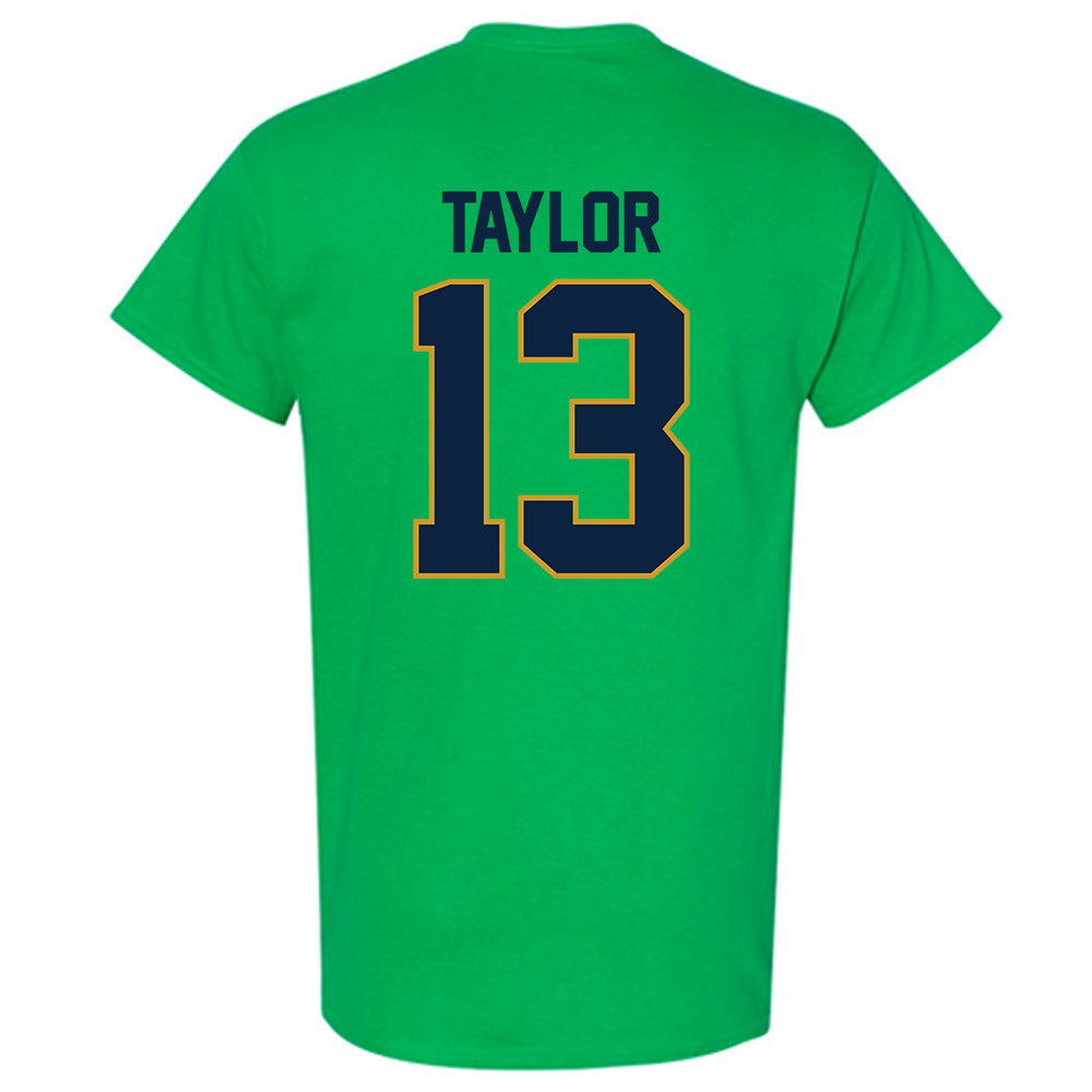 Notre Dame - NCAA Men's Lacrosse : Jake Taylor - Classic Shersey T-Shirt-1