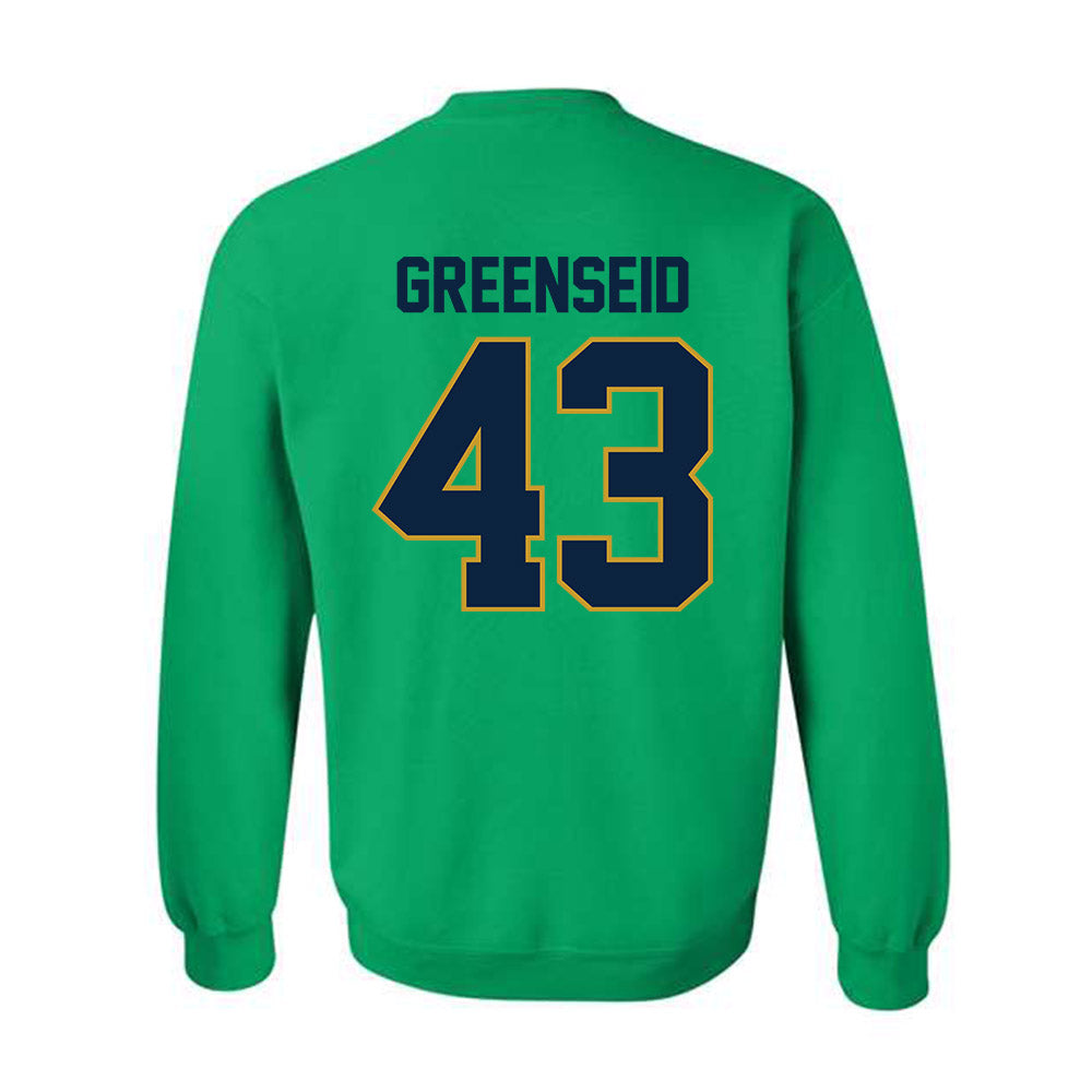 Notre Dame - NCAA Baseball : Noah Greenseid - Classic Shersey Crewneck Sweatshirt