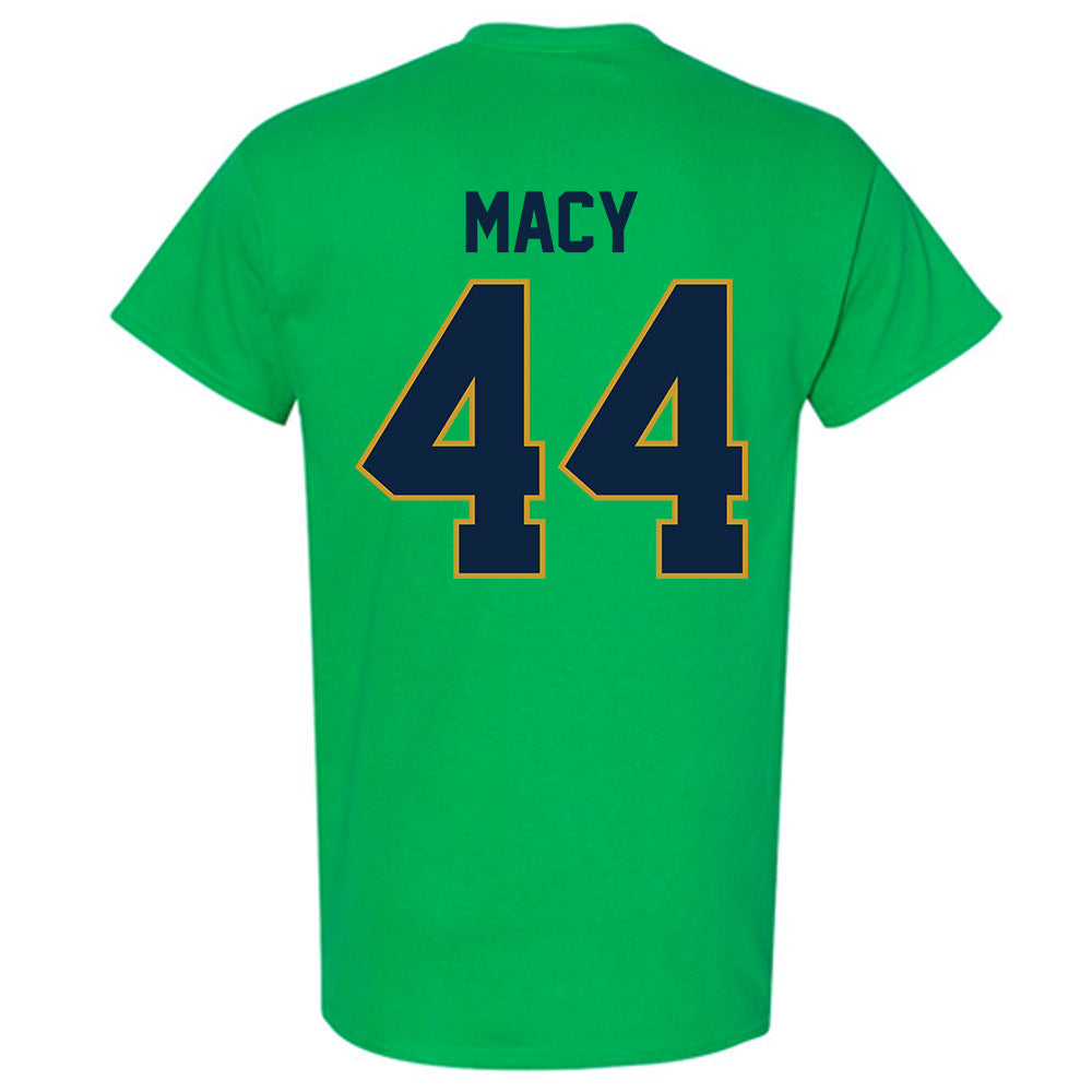 Notre Dame - NCAA Women's Basketball : Leah Macy - Classic Shersey T-Shirt-1