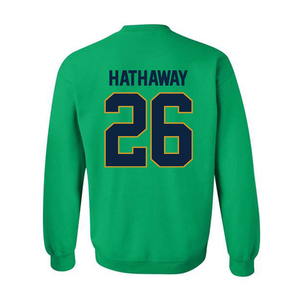  - NCAA Women's Soccer : Melinda Hathaway - Classic Shersey Crewneck Sweatshirt-1