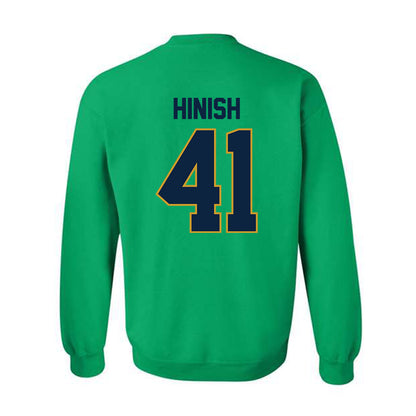 Notre Dame - NCAA Football : Donovan Hinish - Classic Shersey Crewneck Sweatshirt-1