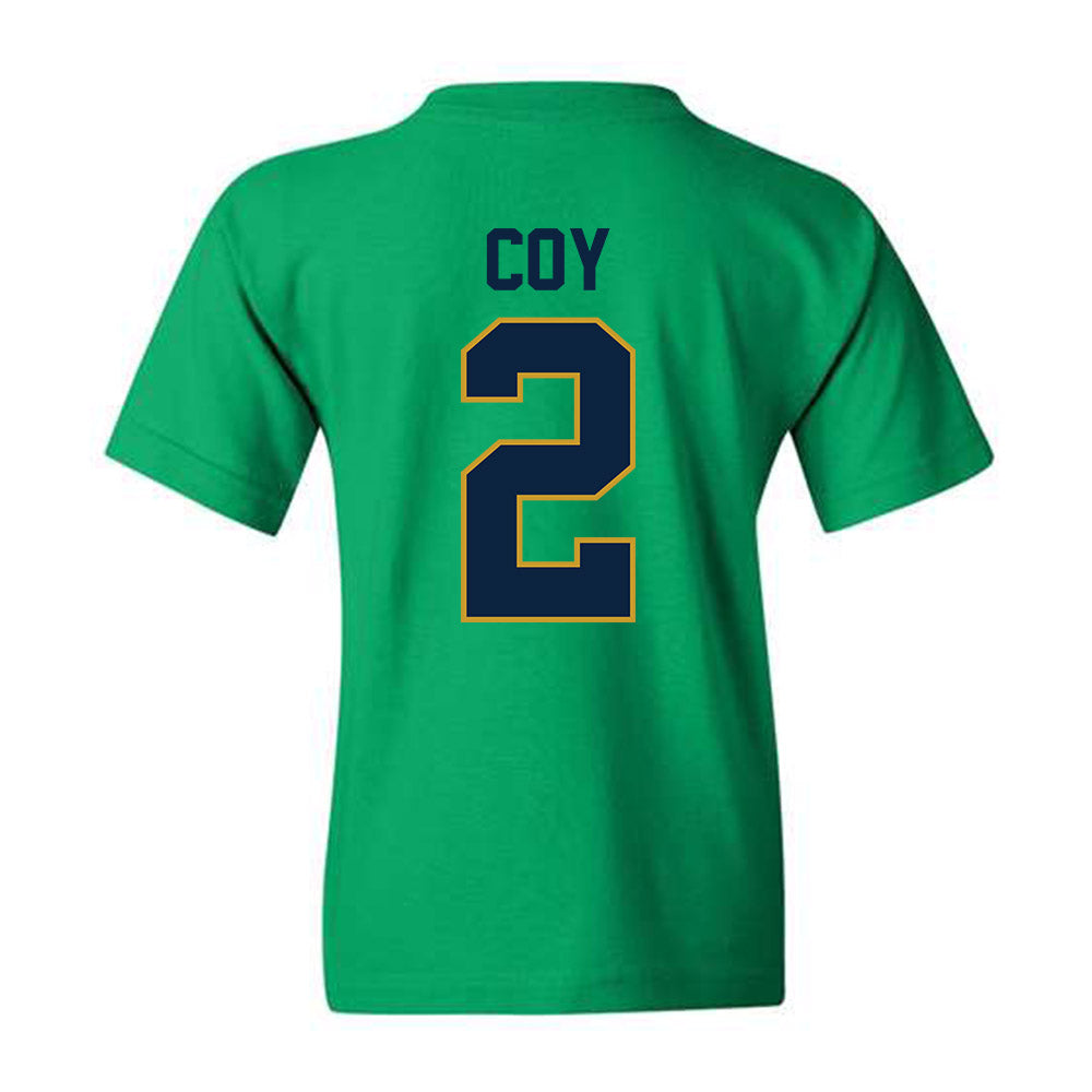 Notre Dame - NCAA Baseball : Noah Coy - Classic Shersey Youth T-Shirt