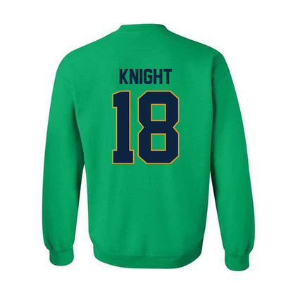 Notre Dame - NCAA Baseball : Jaden Knight - Classic Shersey Crewneck Sweatshirt-1