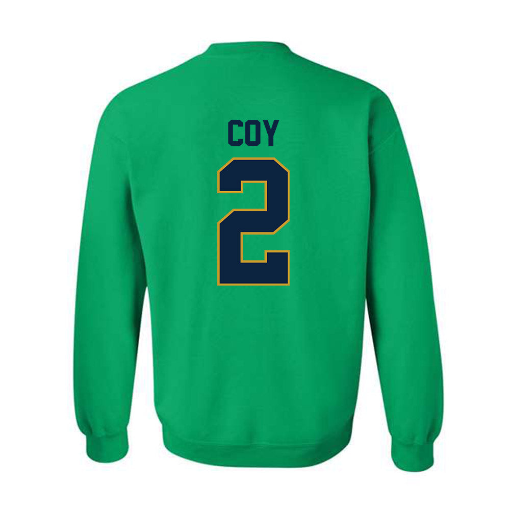 Notre Dame - NCAA Baseball : Noah Coy - Classic Shersey Crewneck Sweatshirt