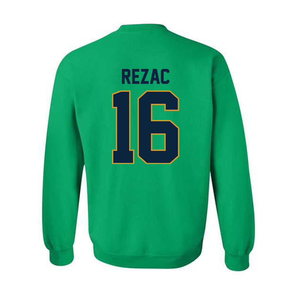 Notre Dame - NCAA Football : Anthony Rezac - Classic Shersey Crewneck Sweatshirt-1