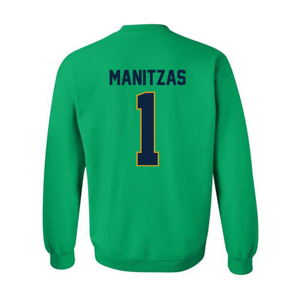 Notre Dame - NCAA Women's Volleyball : Alyssa Manitzas - Classic Shersey Crewneck Sweatshirt