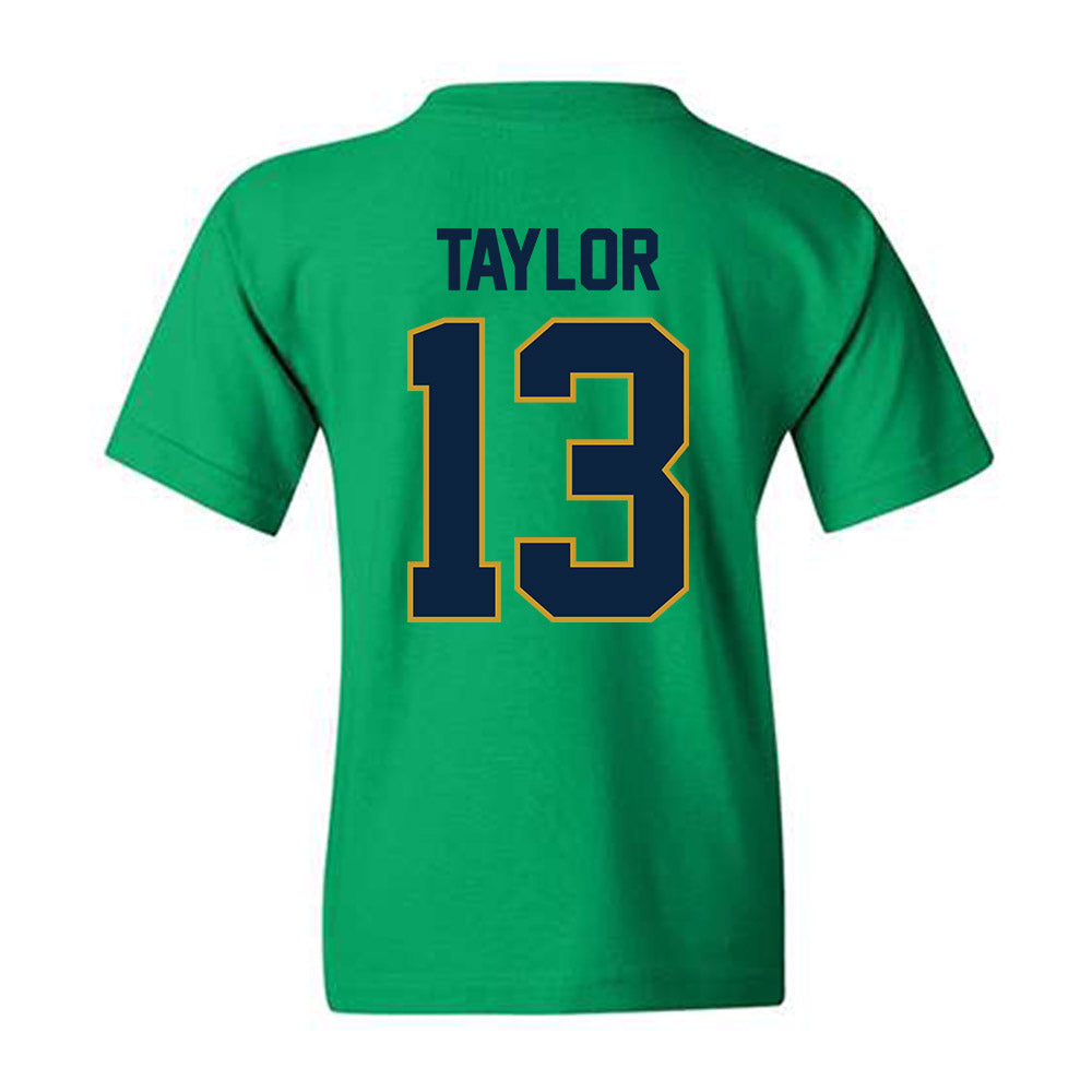 Notre Dame - NCAA Men's Lacrosse : Jake Taylor - Classic Shersey Youth T-Shirt-1