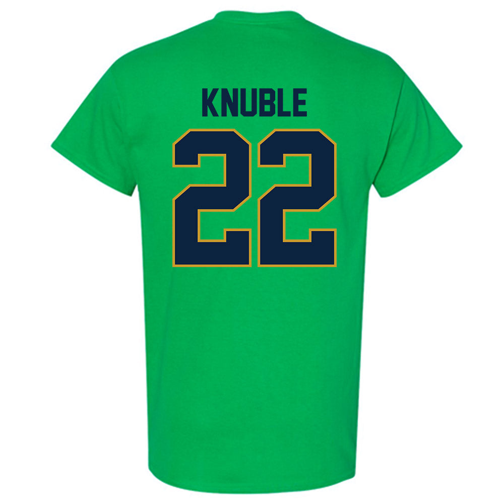 Notre Dame - NCAA Men's Ice Hockey : Cole Knuble - Classic Shersey T-Shirt