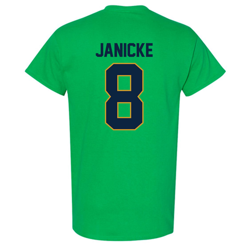 Notre Dame - NCAA Men's Ice Hockey : Justin Janicke - Classic Shersey T-Shirt