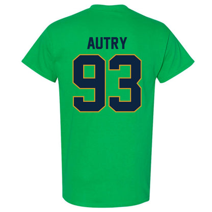 Notre Dame - NCAA Football : Quentin Autry - Classic Shersey T-Shirt