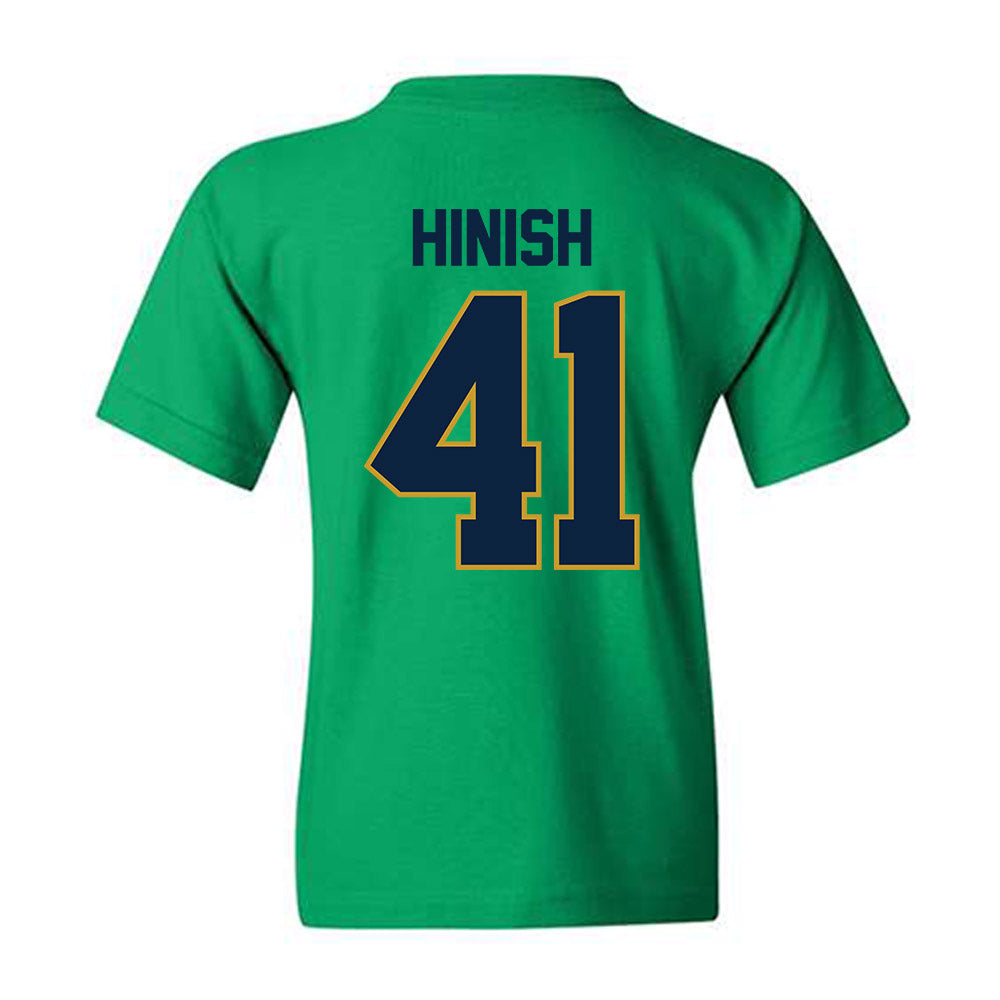 Notre Dame - NCAA Football : Donovan Hinish - Classic Shersey Youth T-Shirt-1